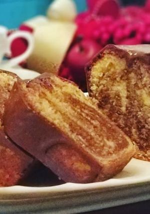 綺麗になれちゃう『米粉のマーブルケーキ』-レシピのメイン写真