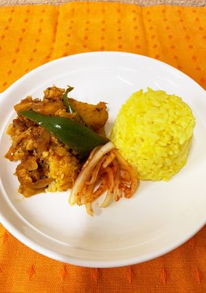 じゃがいもとカリフラワーのカレー-レシピのメイン写真
