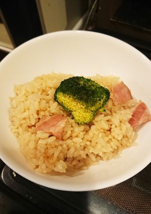 ラーメンのスープで炊き込みバター醤油ご飯-レシピのメイン写真