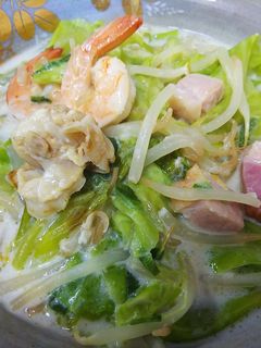 簡単絶品・海老と帆立貝のチャンポンうどん-レシピのメイン写真