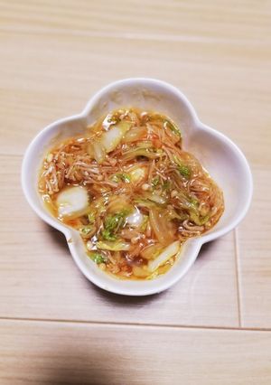 残ったスープ活用！豆腐の白菜あんかけ-レシピのメイン写真