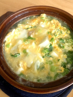 簡単・あったか♪鶏とかぶのたまご雑炊-レシピのメイン写真