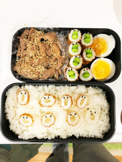 生姜焼き弁当-レシピのメイン写真