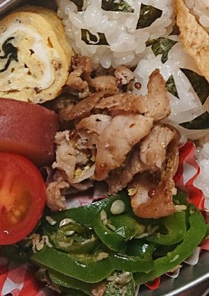 お弁当シリーズ★ 豚肉のハニーマスタード-レシピのメイン写真