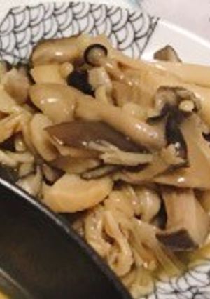 きのこのペペロンチーノ-レシピのメイン写真