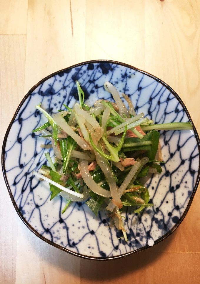 やみつき！水菜ともやしのナムル風和え☆-レシピのメイン写真