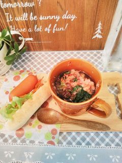 捨てないで残りラーメンスープで朝食スープ-レシピのメイン写真