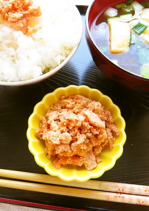 ☺ご飯のお供に♡たらこ入り鮭フレーク☺-レシピのメイン写真