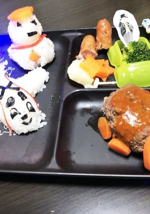3歳誕生日☆トーマスプレート☆冬生まれ-レシピのメイン写真