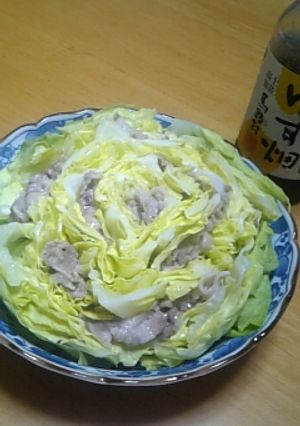 レンジでチン♪春キャベツのあまあま蒸し-レシピのメイン写真