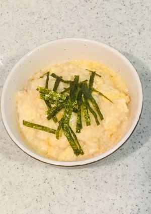 豆乳雑炊-レシピのメイン写真