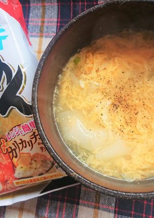 塩ラーメンでもちもちサムゲタン風スープ-レシピのメイン写真