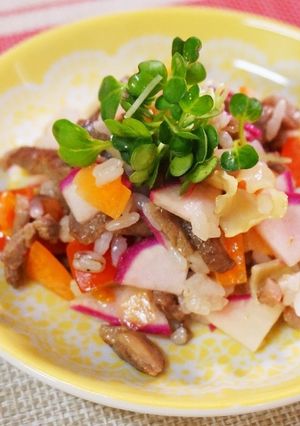 わんこ飯♪ライスサラダ-レシピのメイン写真