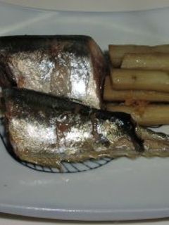 さんまとごぼうの煮物-レシピのメイン写真