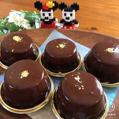 รูปของ 生チョコとムースのケーキ