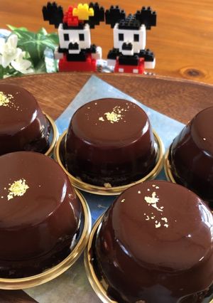 生チョコとムースのケーキ-レシピのメイン写真