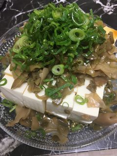 ザーサイと豆腐のサラダ-レシピのメイン写真