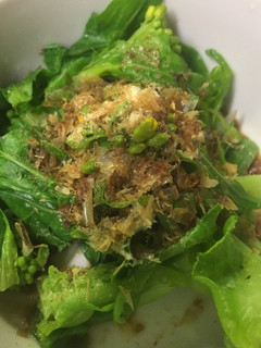 【春の味覚】白菜の菜の花おひたし-レシピのメイン写真