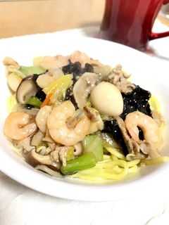 五目あんかけ焼そば-レシピのメイン写真