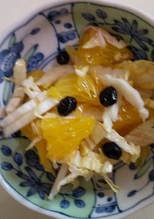 白菜のフルーツサラダ-レシピのメイン写真