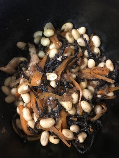 大豆とひじきの梅煮-レシピのメイン写真