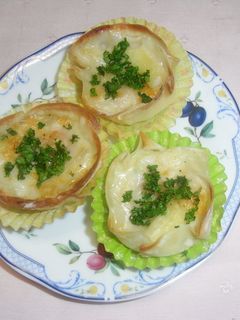 ☆冷凍グラタン+餃子の皮で出来ちゃった☆-レシピのメイン写真