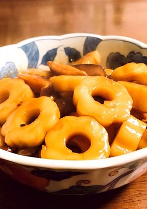 ちくわぶ・しいたけ のピリ辛煮☆-レシピのメイン写真