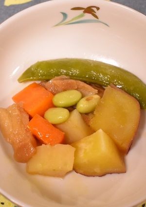 家庭の懐かしい味・お麩じゃが-レシピのメイン写真
