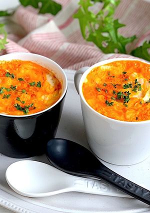 レンジで簡単！マグカップオムライス-レシピのメイン写真