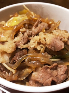 簡単 絶品牛丼 糸こんにゃく入り-レシピのメイン写真
