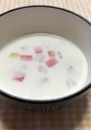 野菜とマカロニのミルクスープ-レシピのメイン写真