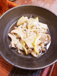 ((きのこのポン酢バター炒め))-レシピのメイン写真