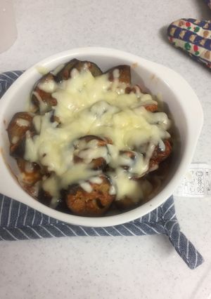 鯖缶と茄子のチーズ焼き-レシピのメイン写真