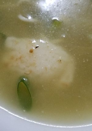 塩ラーメンのスープお餅-レシピのメイン写真