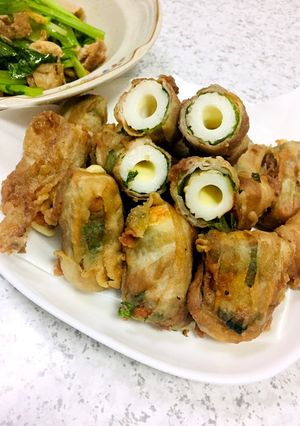 ちくわと大葉のチーズ入り肉巻き-レシピのメイン写真