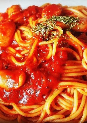 旨ウマ♪トマトソースで簡単パスタ-レシピのメイン写真