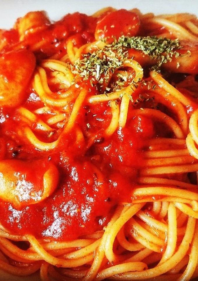 旨ウマ♪トマトソースで簡単パスタ-レシピのメイン写真