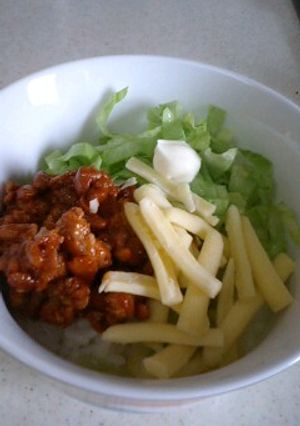 タコライス風★うちの子好みの納豆入り★-レシピのメイン写真