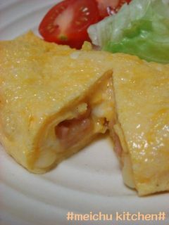 とろ~り♪ベーコンチーズオムレツ♪-レシピのメイン写真