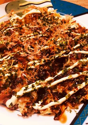 男の３０分料理：お好み焼き-レシピのメイン写真