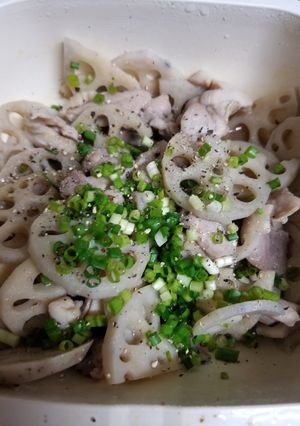 グルラボで簡単鶏もも肉とレンコンの煮物-レシピのメイン写真
