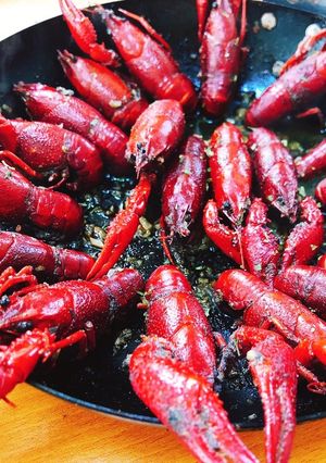 ザリガニの中華風蒸し焼き(麻辣小龍蝦)-レシピのメイン写真