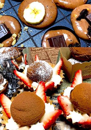 たこ焼き器とHMでチョコフォンダン-レシピのメイン写真