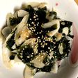 ウドとわかめの酢味噌和え