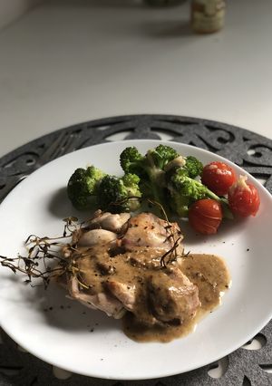 悶絶!トリュフソースかけチキンソテー❤️-レシピのメイン写真