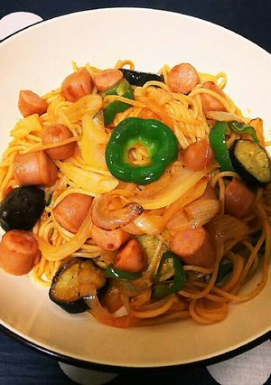 バターナポリタン-レシピのメイン写真