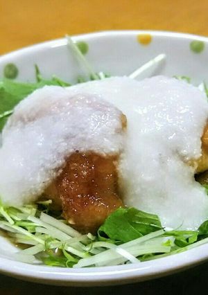 チキンとろろ南蛮-レシピのメイン写真