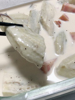 ★簡単★ナスとベーコンのクリーム煮-レシピのメイン写真