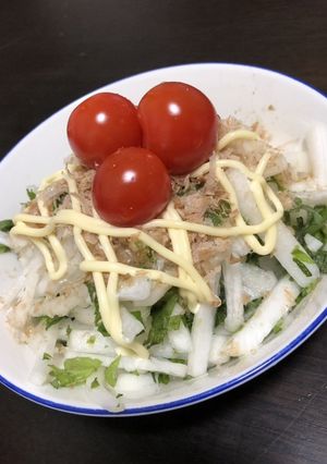 簡単 すぐできる 大根サラダ-レシピのメイン写真