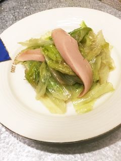 レタス炒め-レシピのメイン写真